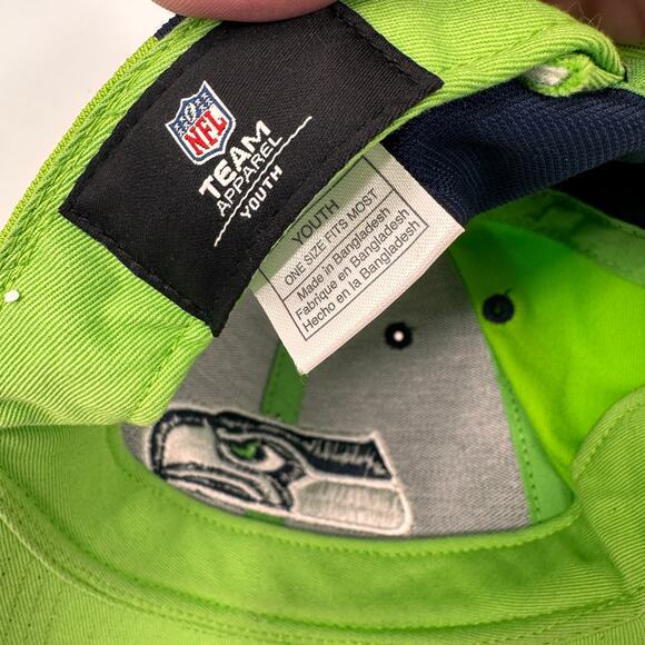 NFL Football Seattle Seahawks Team Apparel Youth Hat - Picture 3 of 7